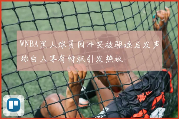 WNBA黑人球员因冲突被驱逐后发声称白人享有特权引发热议